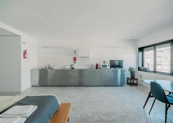 Lobo I - Luminous Loft Near Casa Da Musica 公寓